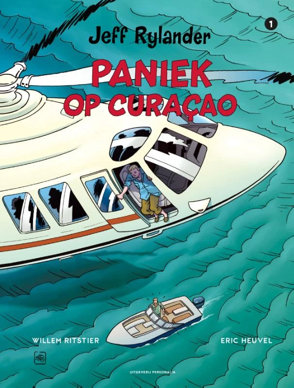 Paniek op Cura ao – Jeff Rylander – boek cover